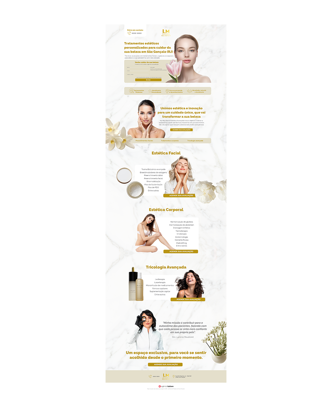 Landing Page — desenvolvimento 3
